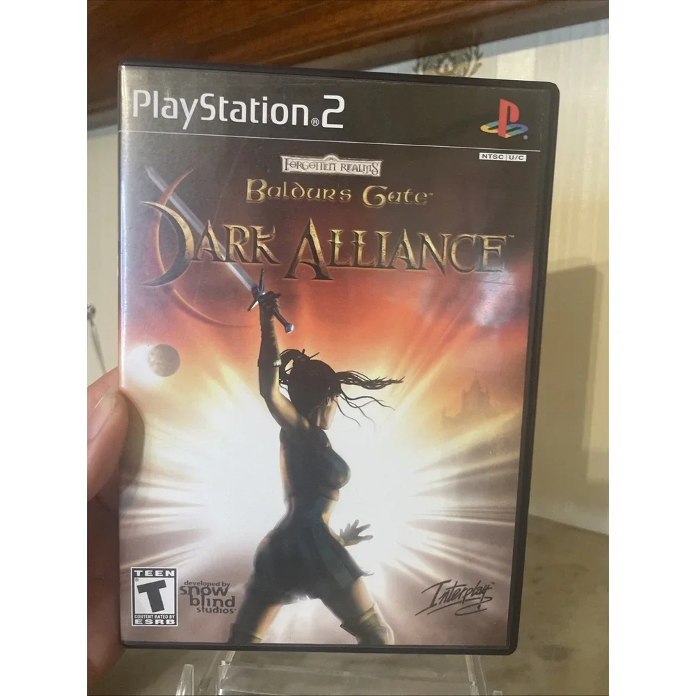 Baldur's Gate: Dark Alliance (PlayStation 2, 2005) Excellent Disk - Complete